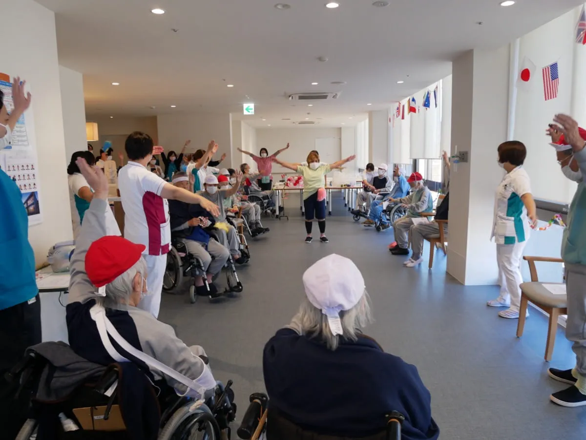病棟イベントの様子