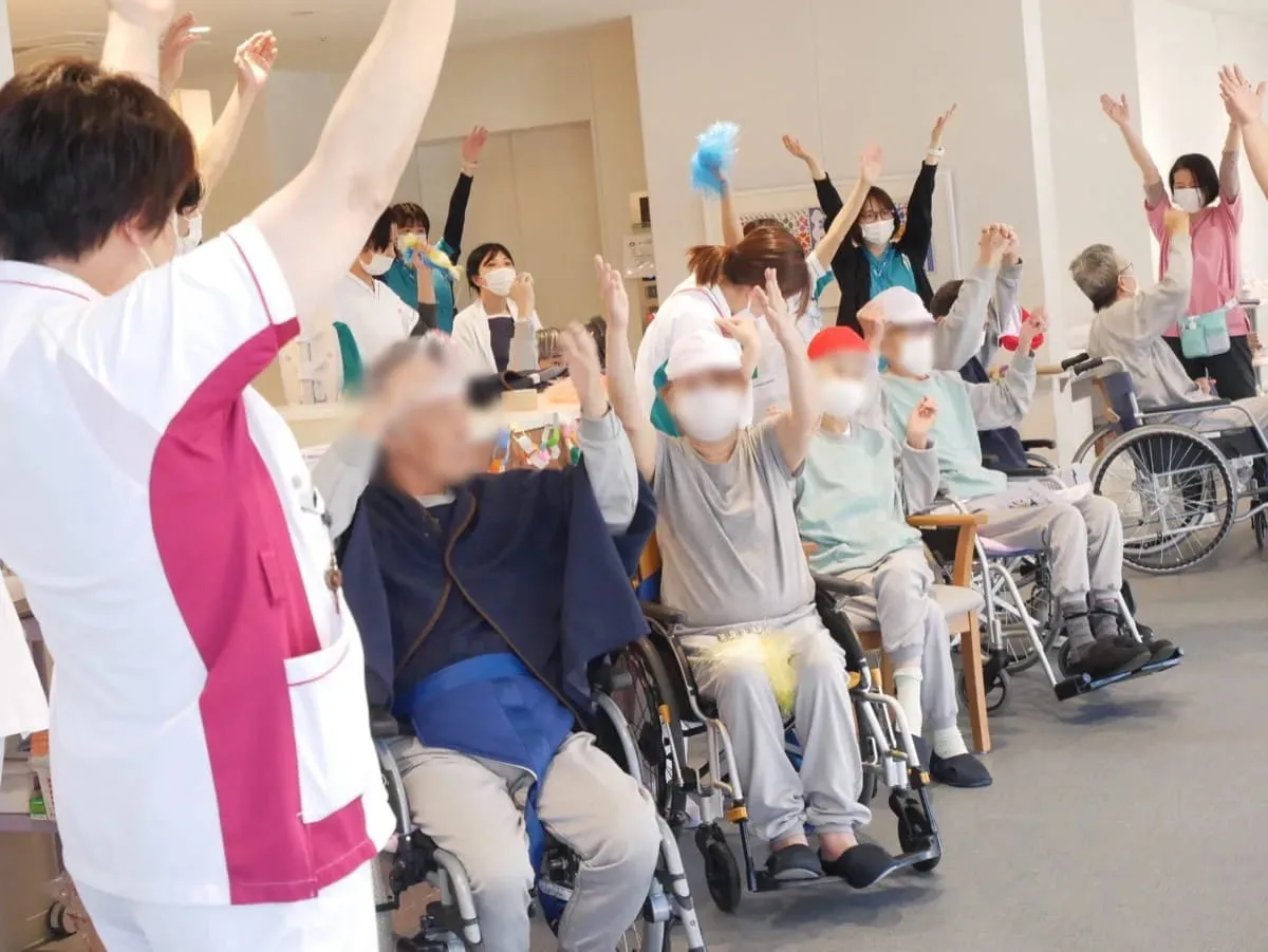 病棟イベントの様子